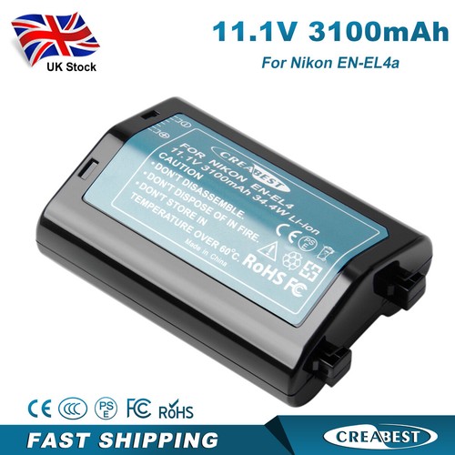 Batteria 3100 mah el4a - en-el4a, per
