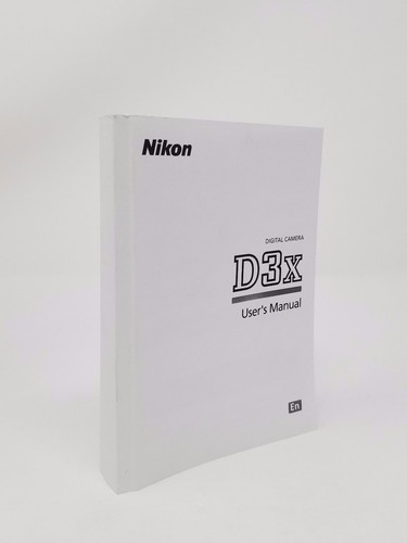 Nikon d3x manuale - nikon, istruzioni